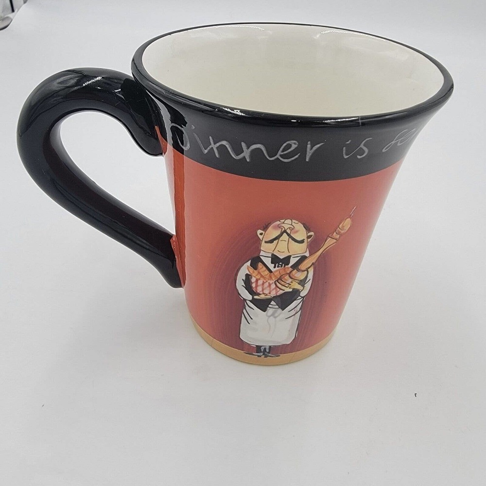 Certified International Tracy Flickinger Dinner Is Served Coffee Tea Mug